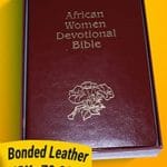 African women devotional Bible- Leather